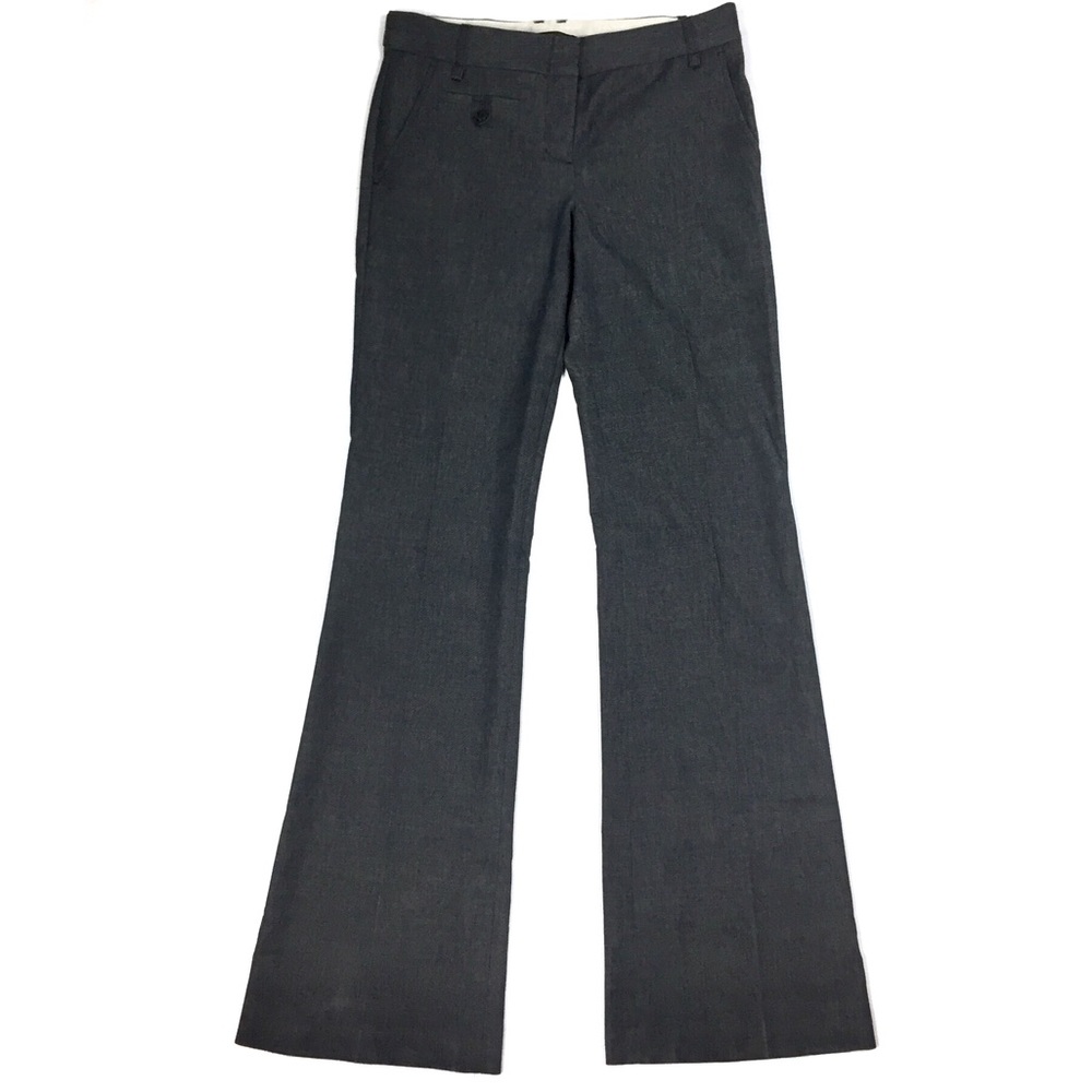 BCBGMaxAzria Blue Denim Carla Slim Flare Trouser - Picture 1 of 8